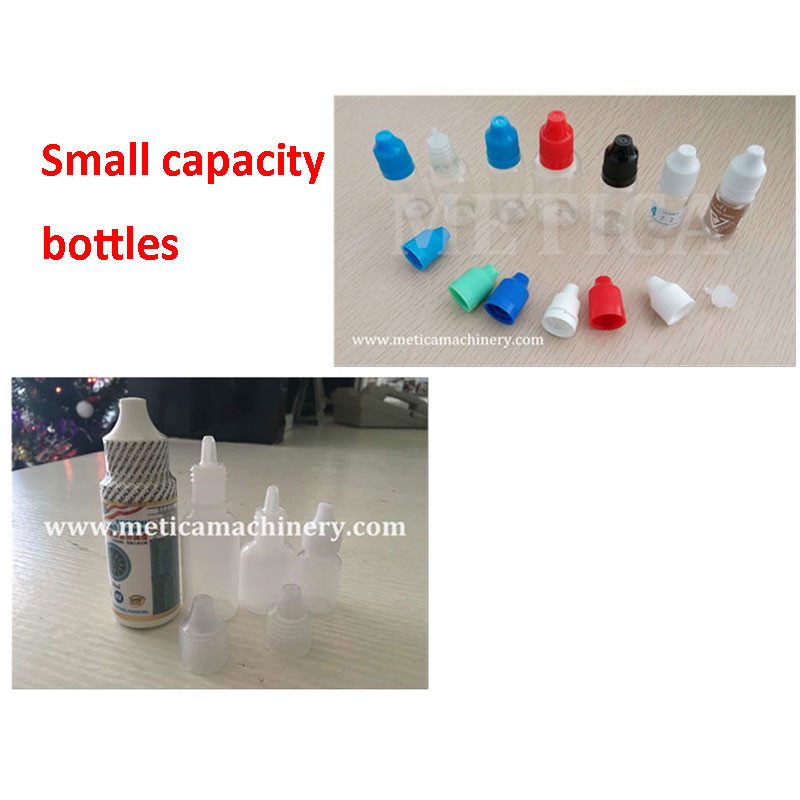 เครื่องเติมปริมาณ 10ml-100ml มโนบล็อคด้วยเทคโนโลยีพิสตอนที่ขับเคลื่อนโดยมอเตอร์เซอร์โว