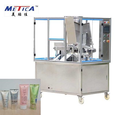 เครื่องบรรจุและปิดผนึกหลอดพลาสติก 1500Bph 1.5KW สำหรับเจลทำความสะอาดมือ